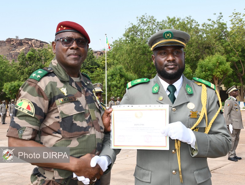 Fin de Formation : Des futurs commandants d'unités prêts à relever le défi