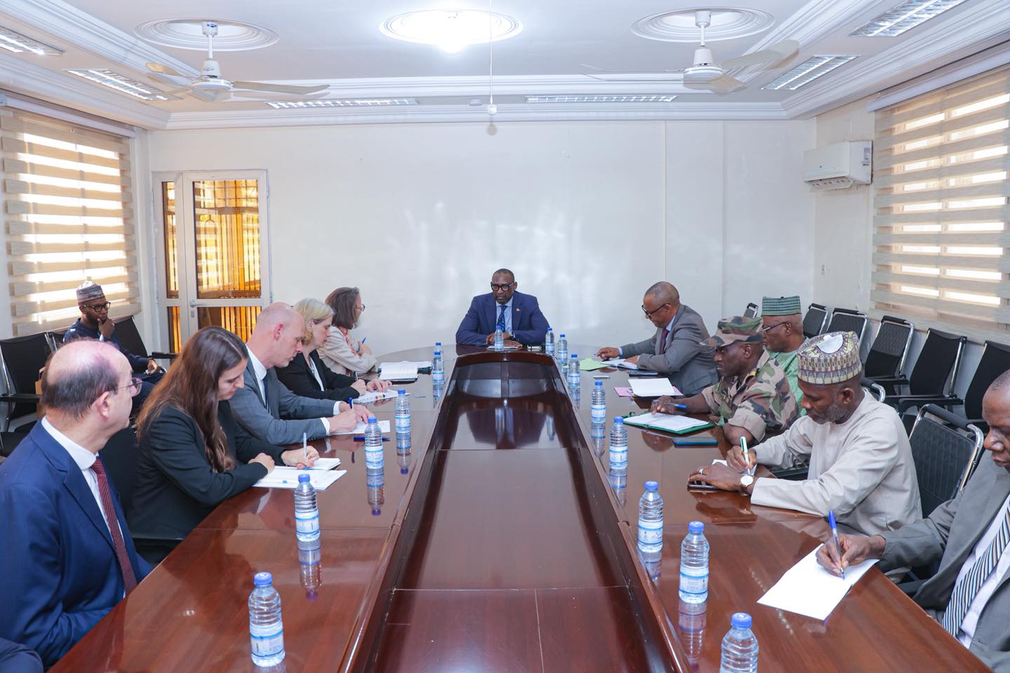 Le Ministre DIOP reçoit les Envoyés spéciaux pour le Sahel des pays du BENELUX (Pays Bas, Belgique et Luxembourg) et de l’Allemagne en visite de terrain au Mali.