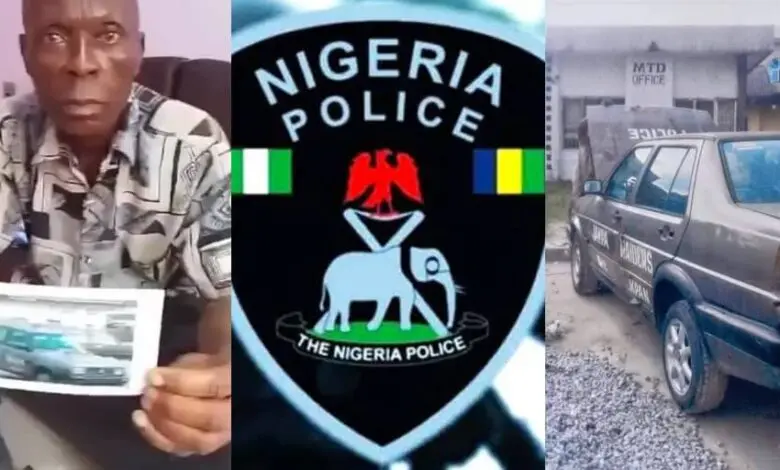 Nigeria : il retrouve sa voiture volée utilisée comme véhicule de patrouille de la police