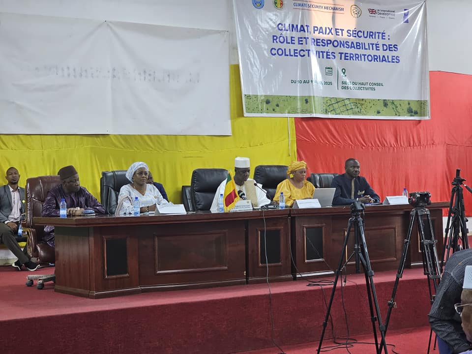 Mali : Un atelier sur le lien « Climat, Paix et Sécurité » encourage à l’action des collectivités locales