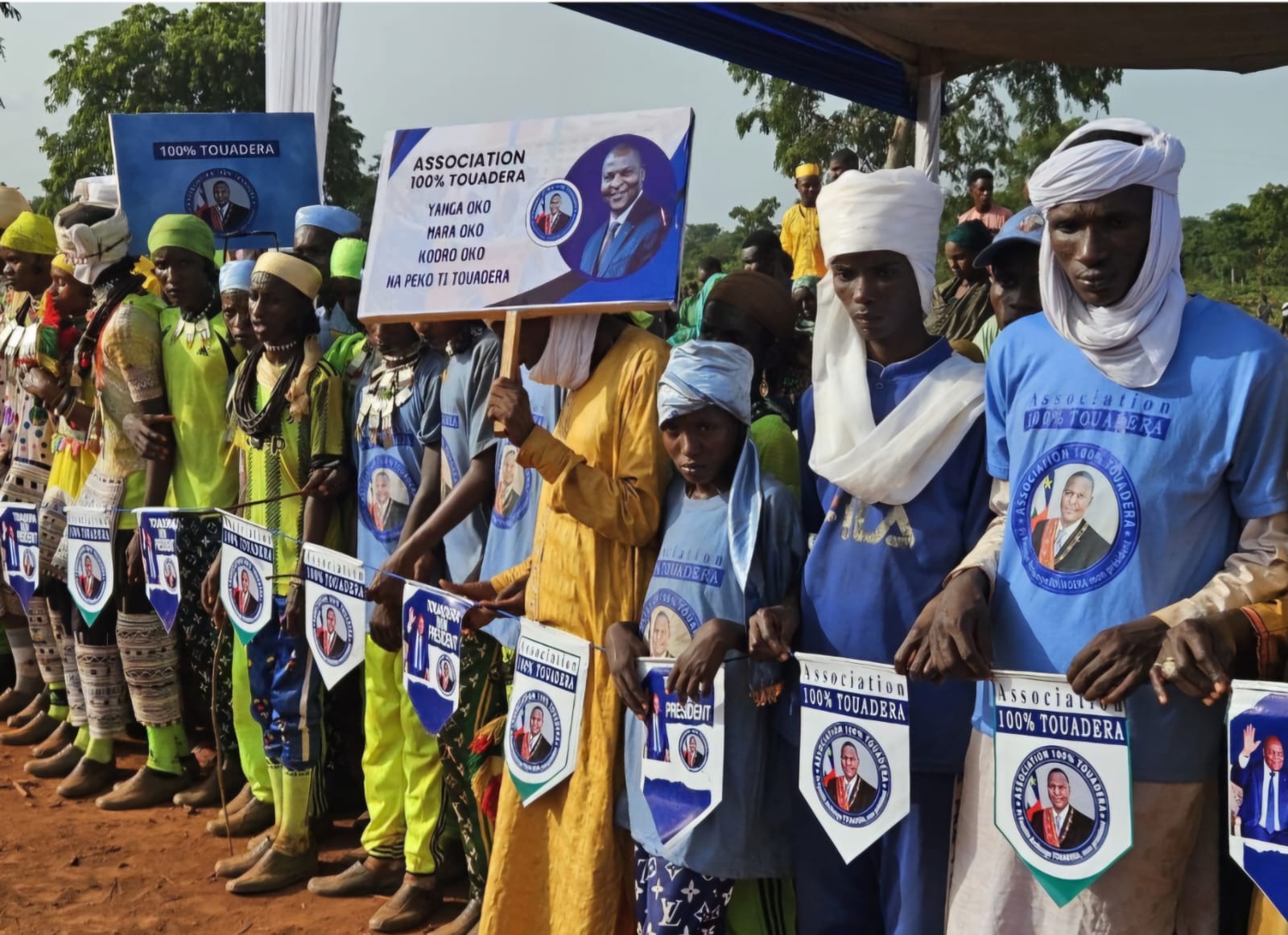 L’Association politique « 100% Touadéra » a été officiellement lancée