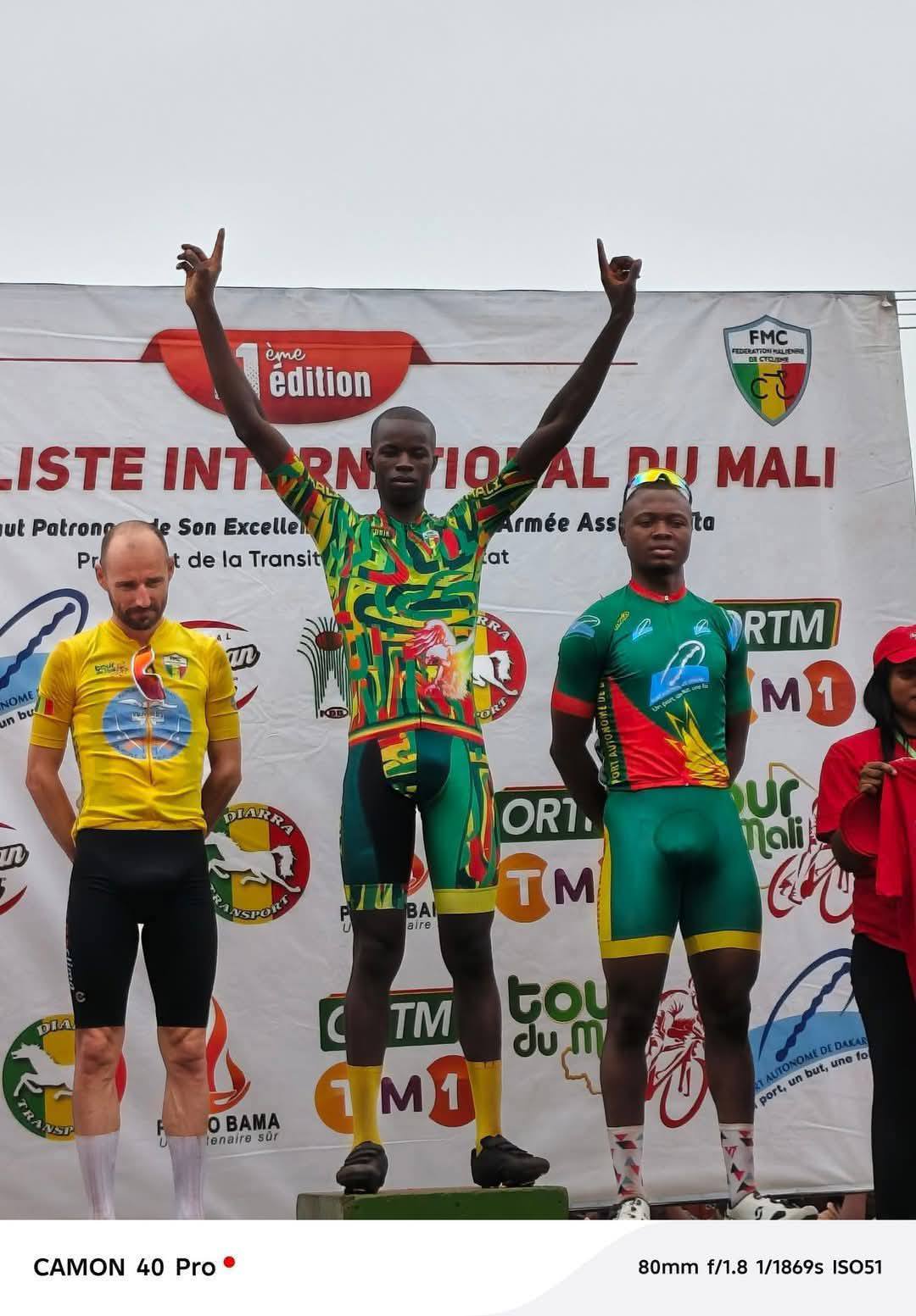 Tour Cycliste International du Mali 11ème édition : deuxième triomphe d’étape pour le Mali