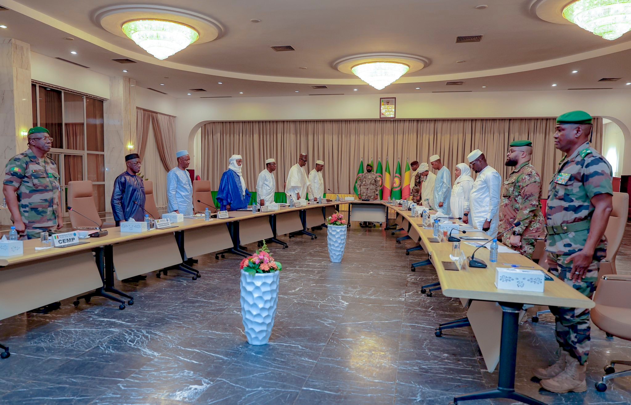  Le Président de la Transition préside le Conseil Supérieur de la Défense Nationale