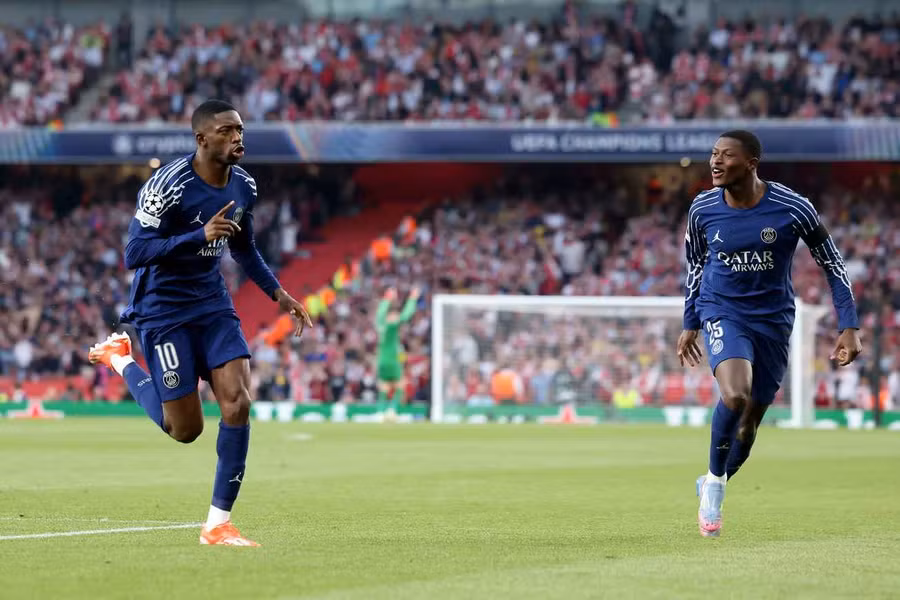 Ligue des Champions : Le Paris Saint-Germain fait tomber Arsenal chez lui et prend une option pour la finale
