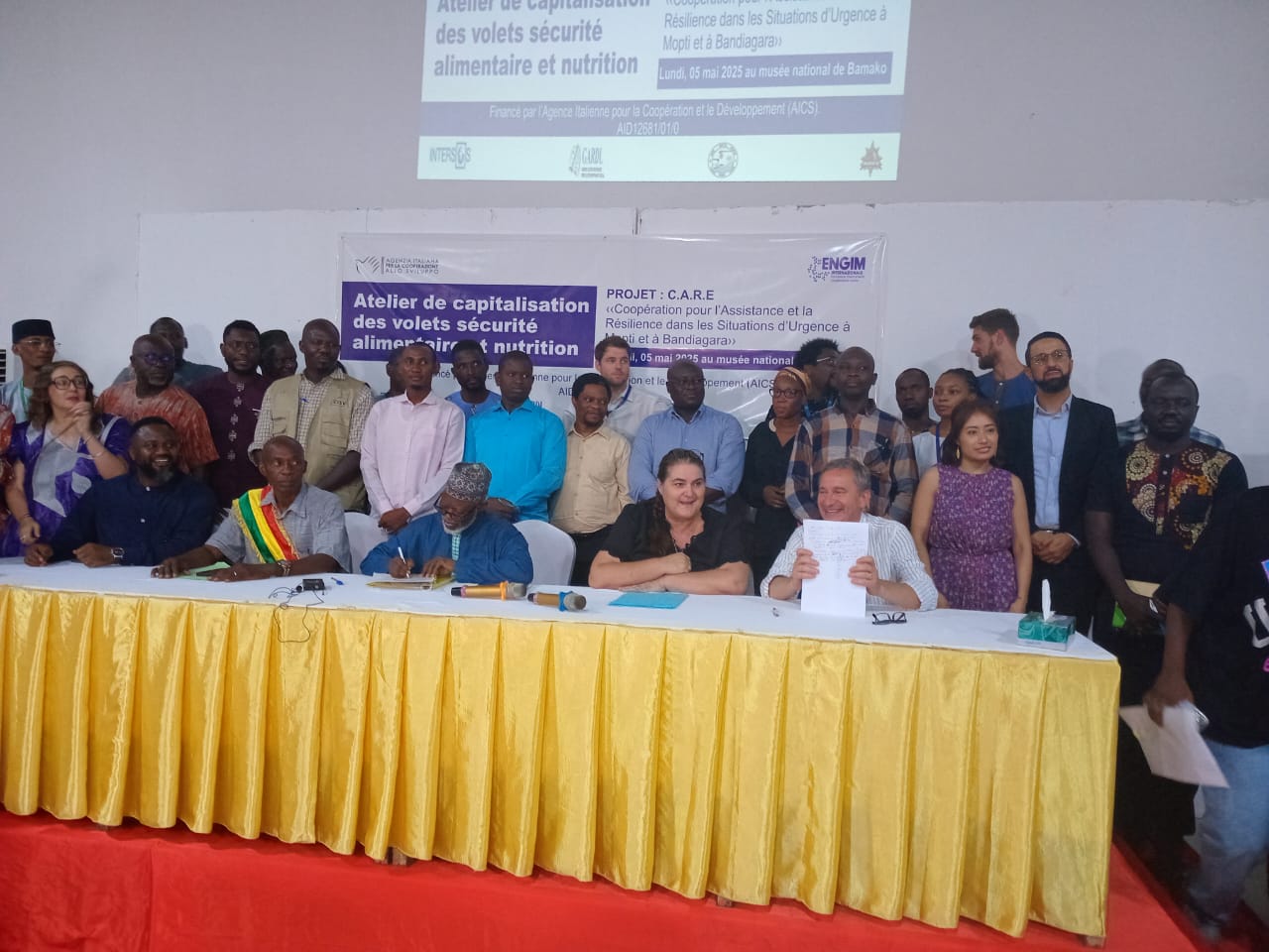 Bamako : Le Projet CARE évalue son influence sur la sécurité alimentaire et la nutrition.