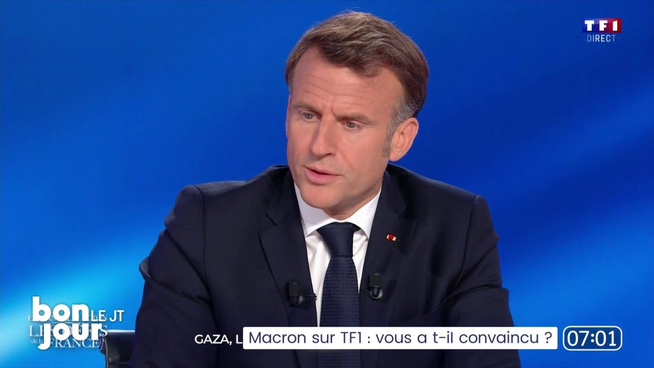 France : "Impuissance", "autosatisfaction", "hors sol"... Macron étrillé par l'opposition après son interview sur TF1