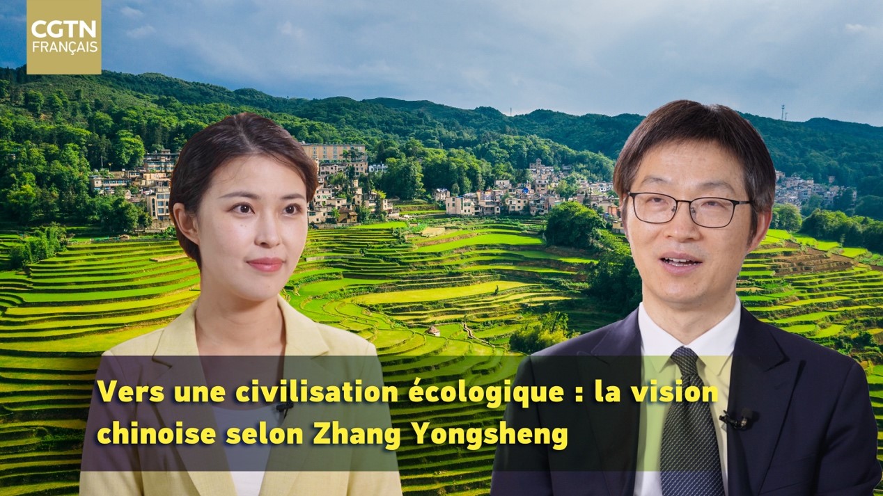 Vers une civilisation écologique : la vision chinoise, selon Zhang Yongsheng