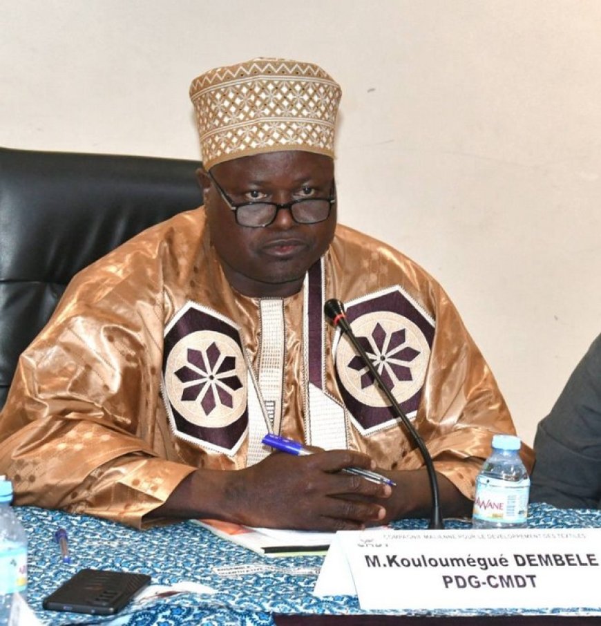 Le nouveau PDG de la CMDT, Kouloumégué Dembélé, lors de la 104e Conseil d’Administration : «Nous traversons une crise et ensemble nous allons la surmonter»