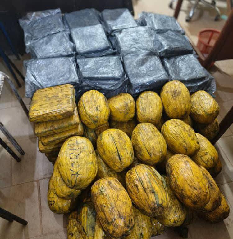 Sikasso : Plus de 100 briques de drogue saisies sur la RN11, dissimulées dans du charbon