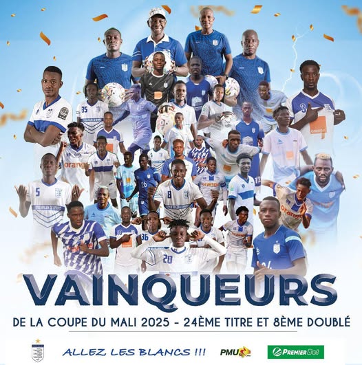 Le Stade Malien félicité par Gianni Infantino pour son triomphe national