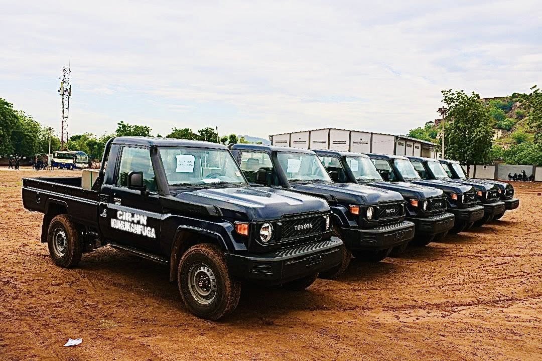 Renforcement de la sécurité au Mali : 150 nouveaux véhicules remis aux Forces de Défense et de Sécurité  
