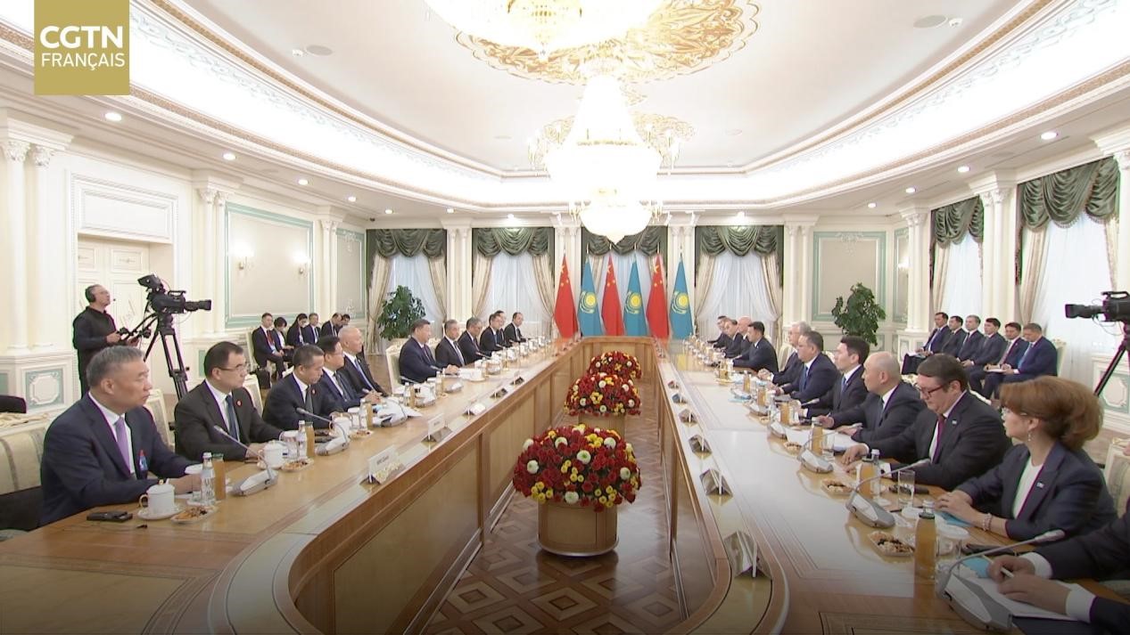 Xi Jinping : la Chine est disposée à travailler avec le Kazakhstan pour contribuer davantage à la paix et au développement régionaux et mondiaux 