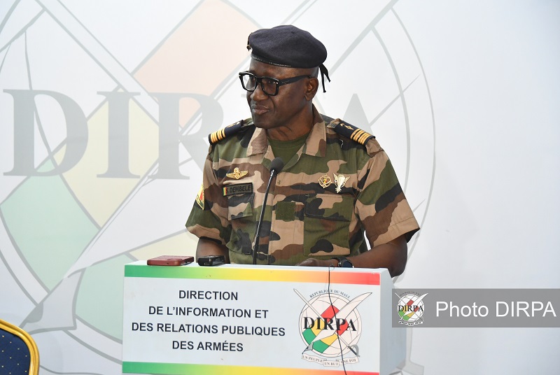 Point Presse de la DIRPA : Les FAMa conservent leur avantage malgré la montée des attaques terroristes