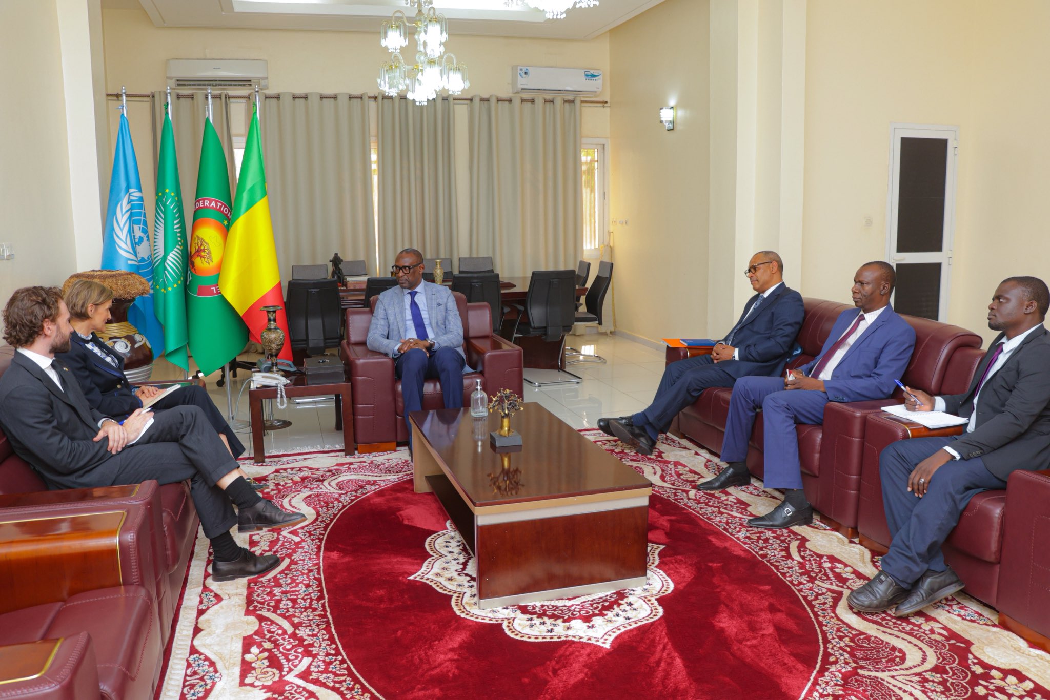 Mali : L’ambassadrice des Pays-Bas fait ses adieux au chef de la diplomatie malienne