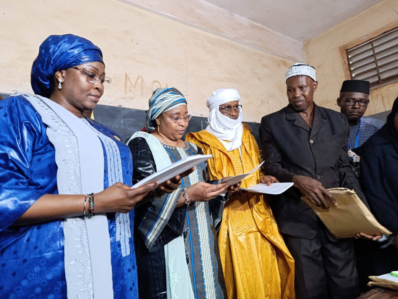 Lancement officiel du baccalauréat 2025 au lycée Ibrahim Ly, sous le thème de l'encouragement et de l'écologie