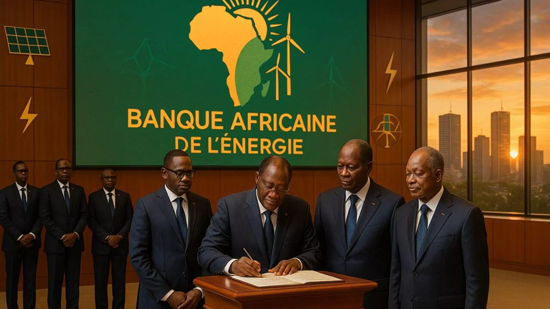 La création de la Banque Africaine de l'Énergie a été actée en Côte d'Ivoire