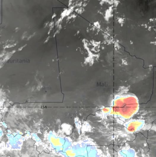 Alerte météo: des orages et des pluies sont prévus sur une grande partie du Mali ce mercredi.  