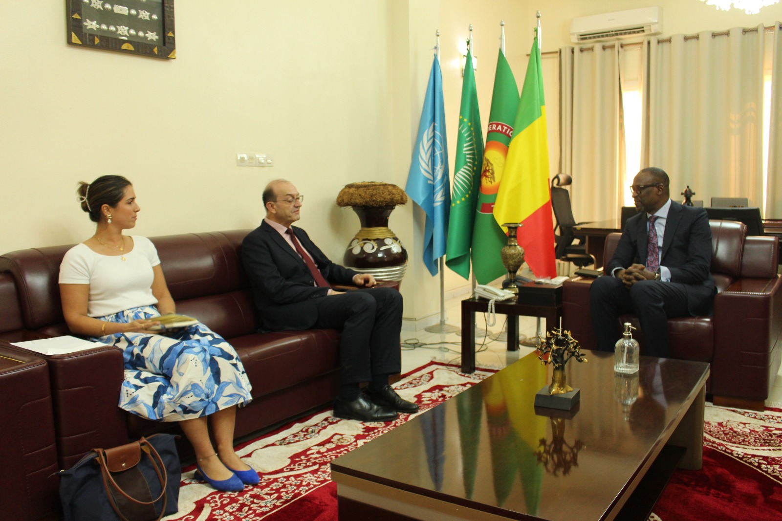 Mali – Belgique : Audience d'adieu pour l'Ambassadeur Patrick Deboeck