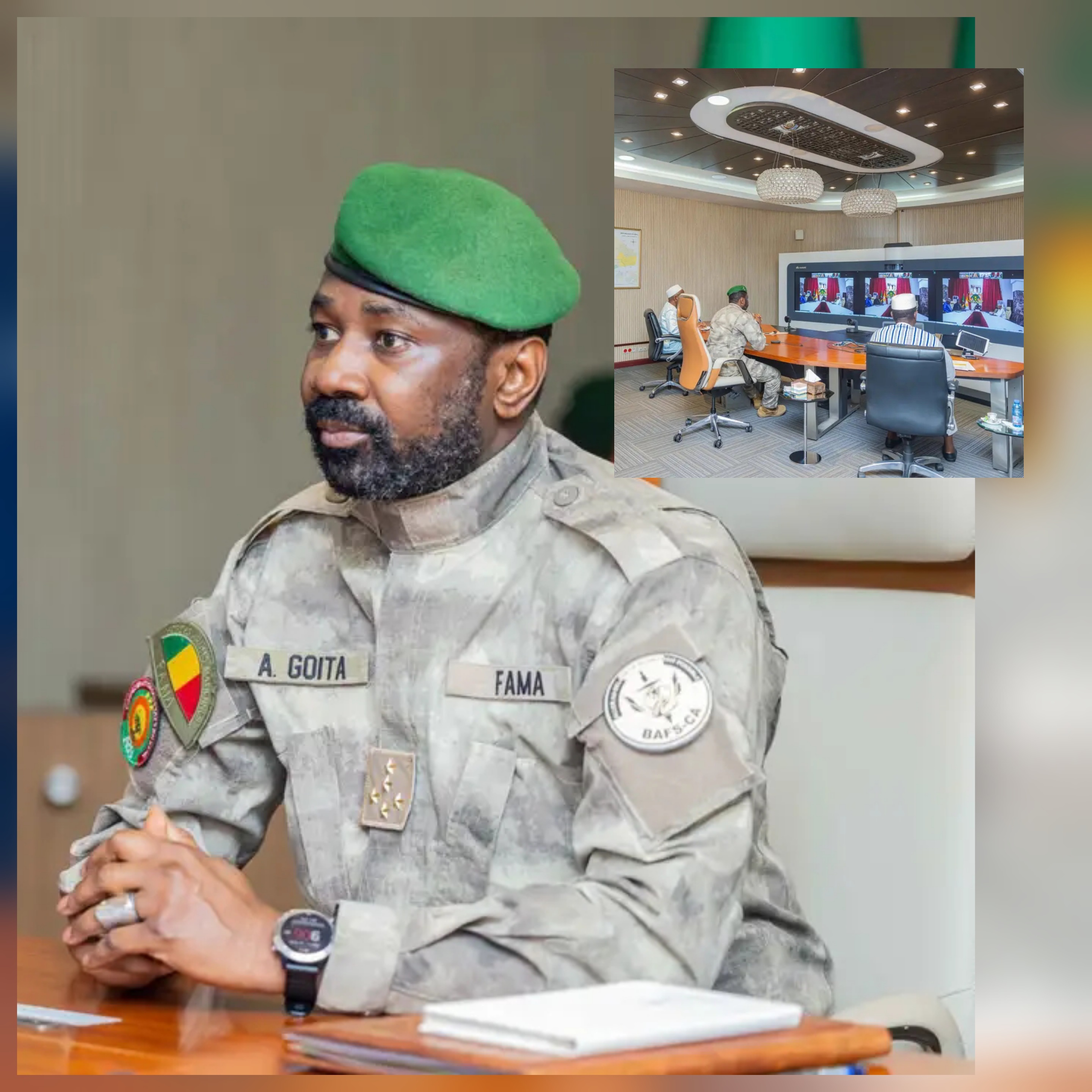 Le Président de la Transition a pris part à la 8ᵉ session ordinaire de la Conférence des Chefs d’État de l’ALG