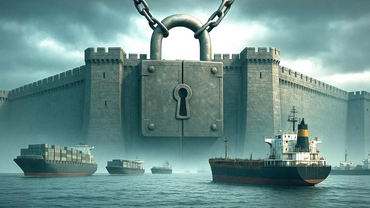 Retour en URSS : Poutine ferme les ports russes