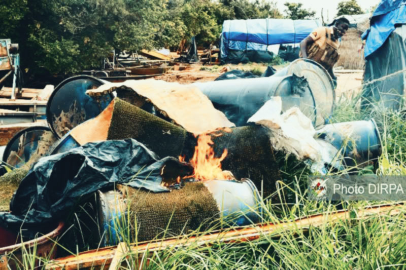 Opération « Djoliba Saniya » : Plus de 200 dragues détruites pour sauver le fleuve