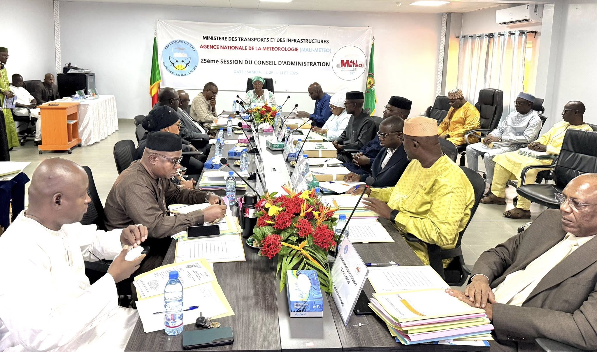 Mali-Météo : Évaluation des performances et optimisation des services lors du 25ème conseil d'administration