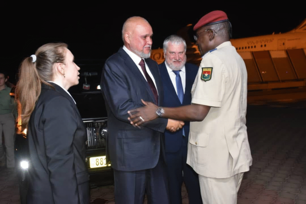 Une délégation russe de haut niveau en visite à Ouagadougou