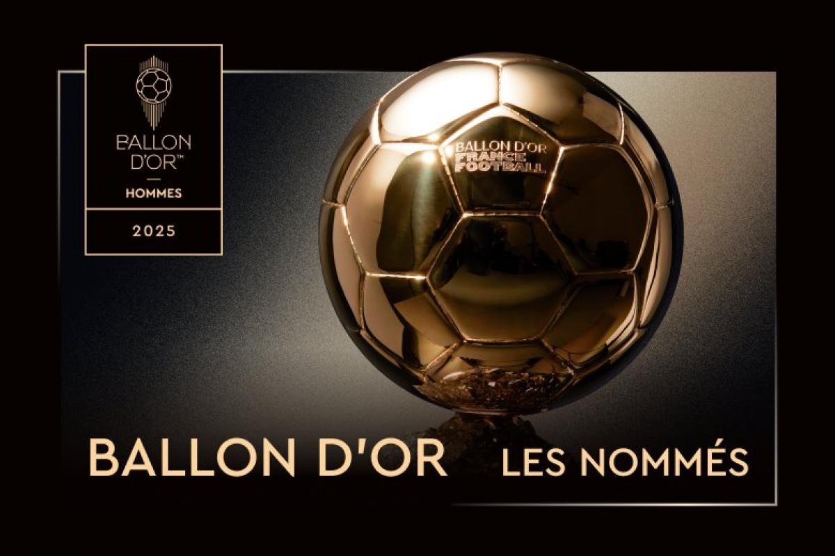 Ballon d'Or 2025 : la liste des 30 nommés avec 9 joueurs du PSG et aucun ancien lauréat