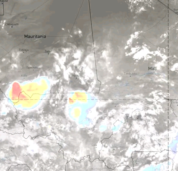 Alerte météo : Orages et pluies attendus sur une grande partie du Mali.