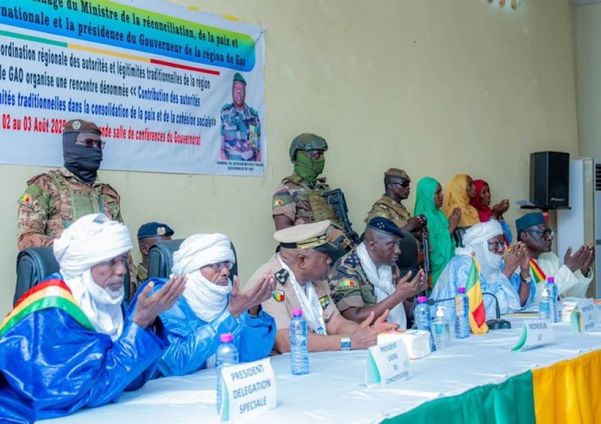 Région de Gao/paix et sécurité : Les légitimités traditionnelles s’impliquent