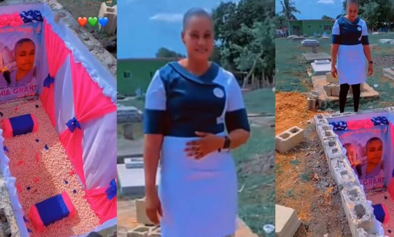 Atteinte d’un cancer en phase terminale , elle conçoit sa propre tombe : Vidéo