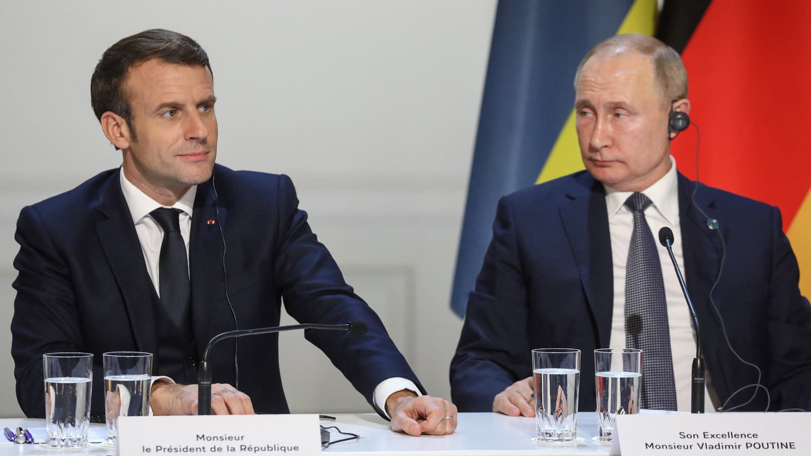 "Ogre", "prédateur": la Russie dénonce les "insultes vulgaires" d'Emmanuel Macron à l'encontre de Vladimir Poutine