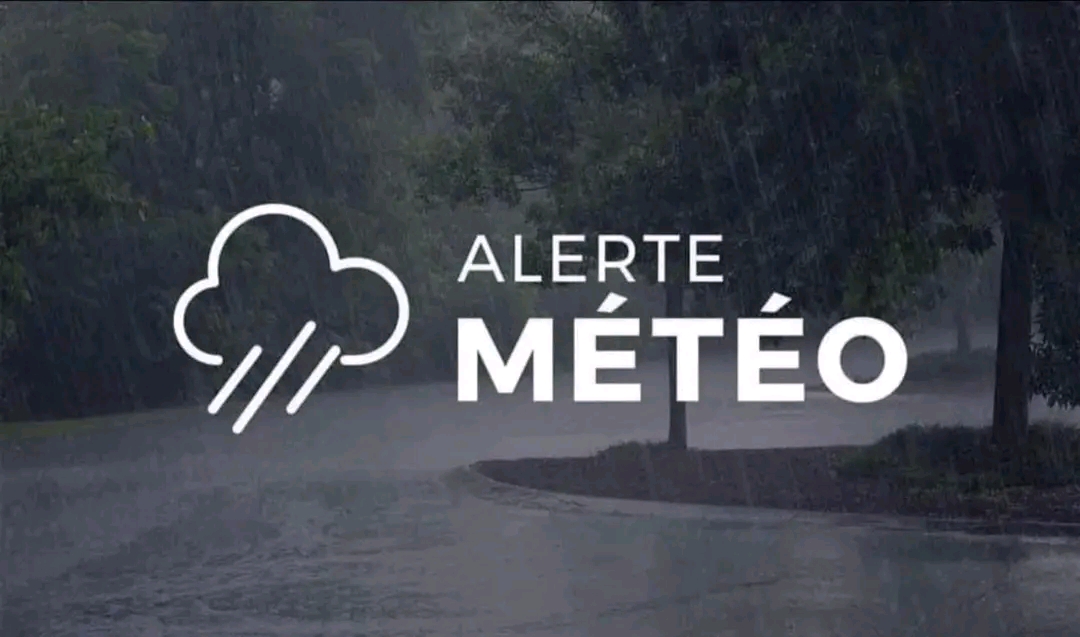 Alerte Météo : Fortes pluies et vents violents attendus aujourd'hui 