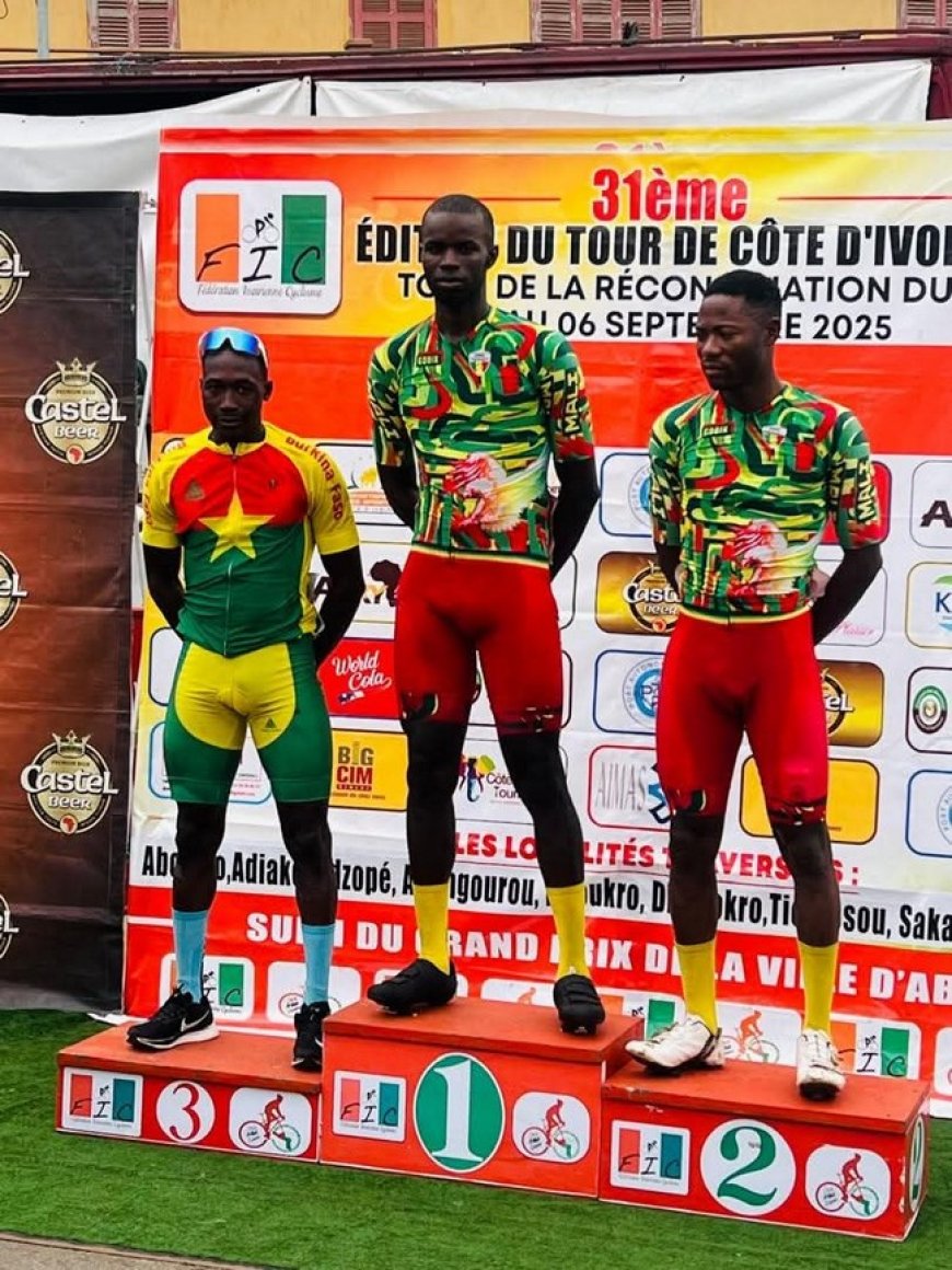 Cyclisme : Le Mali domine le tour de Côte d’Ivoire
