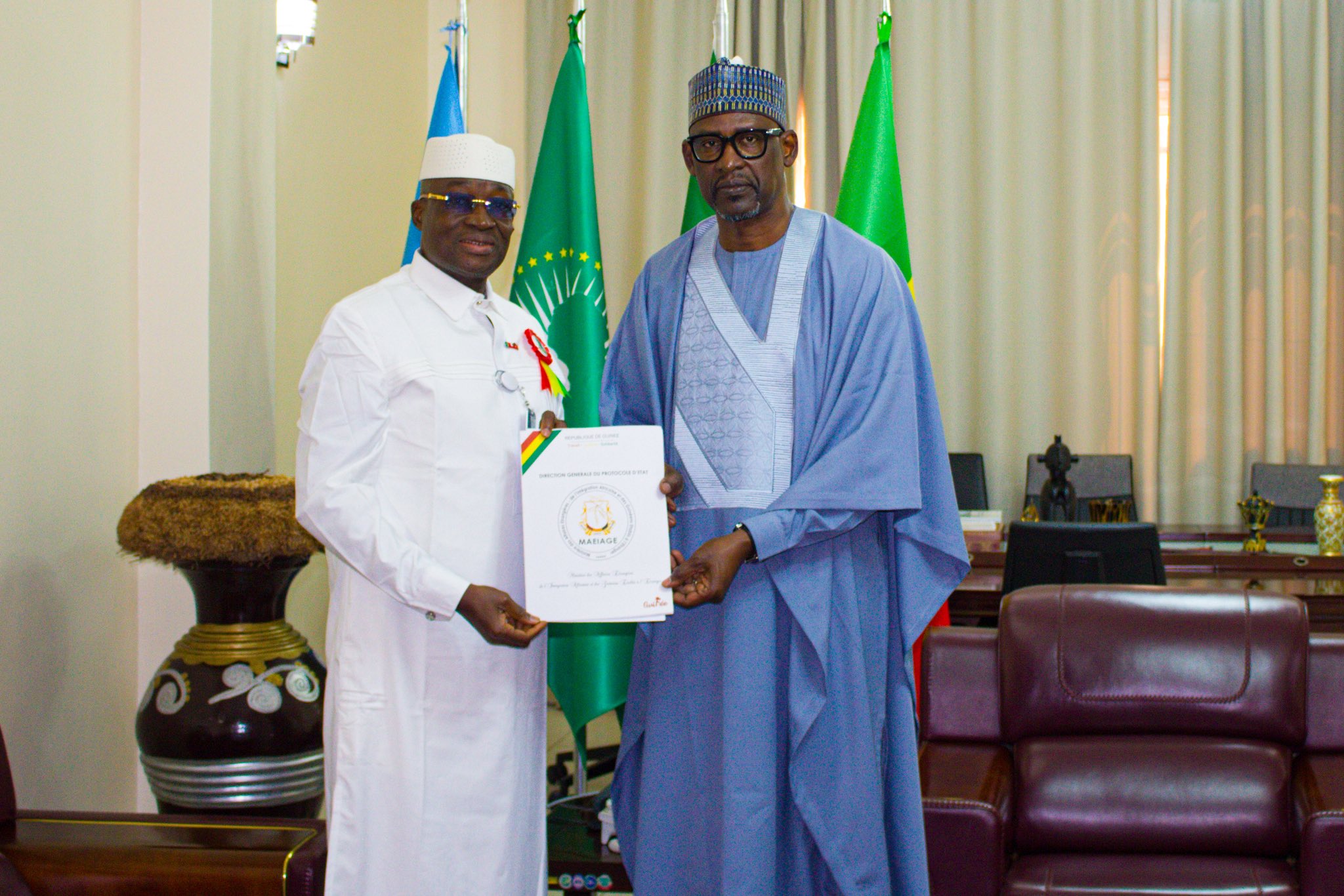 Diplomatie : Le Mali renforce ses liens avec la Guinée et l'Allemagne