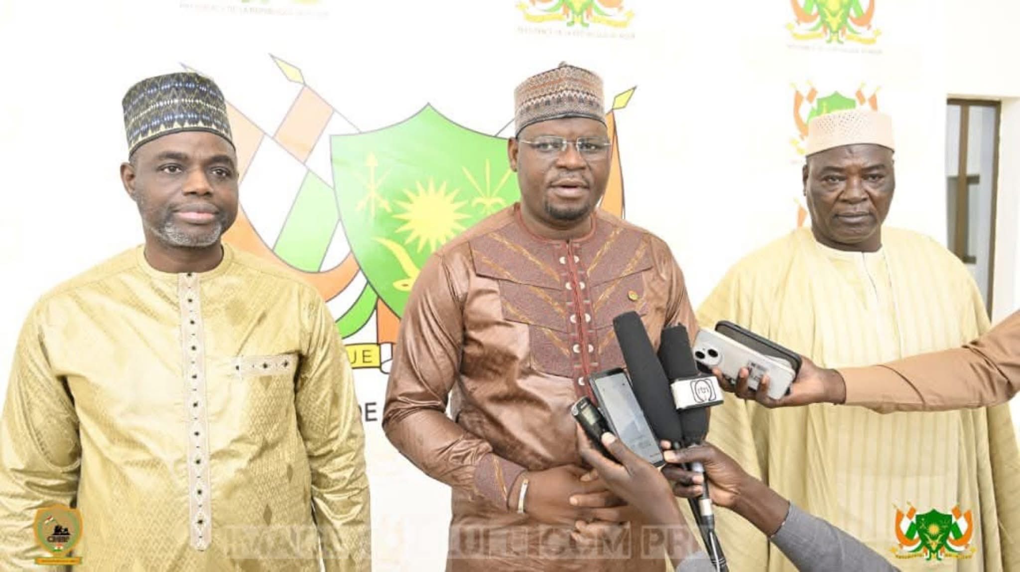 Les ministres de la Justice de l'AES rencontrent le Président du Niger