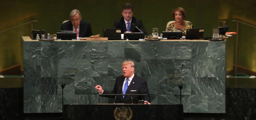 « L'ONU ne résout pas les problèmes, elle en crée de nouveaux », attaque Trump au pupitre des Nations unies