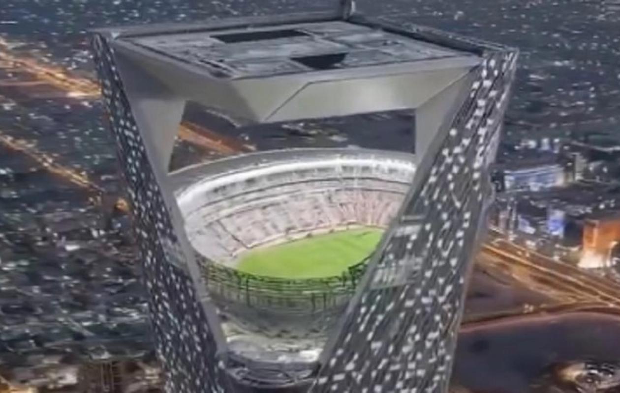 Un stade de 46 000 places suspendu à 350 mètres du sol… l’incroyable projet du Neom Stadium en Arabie saoudite