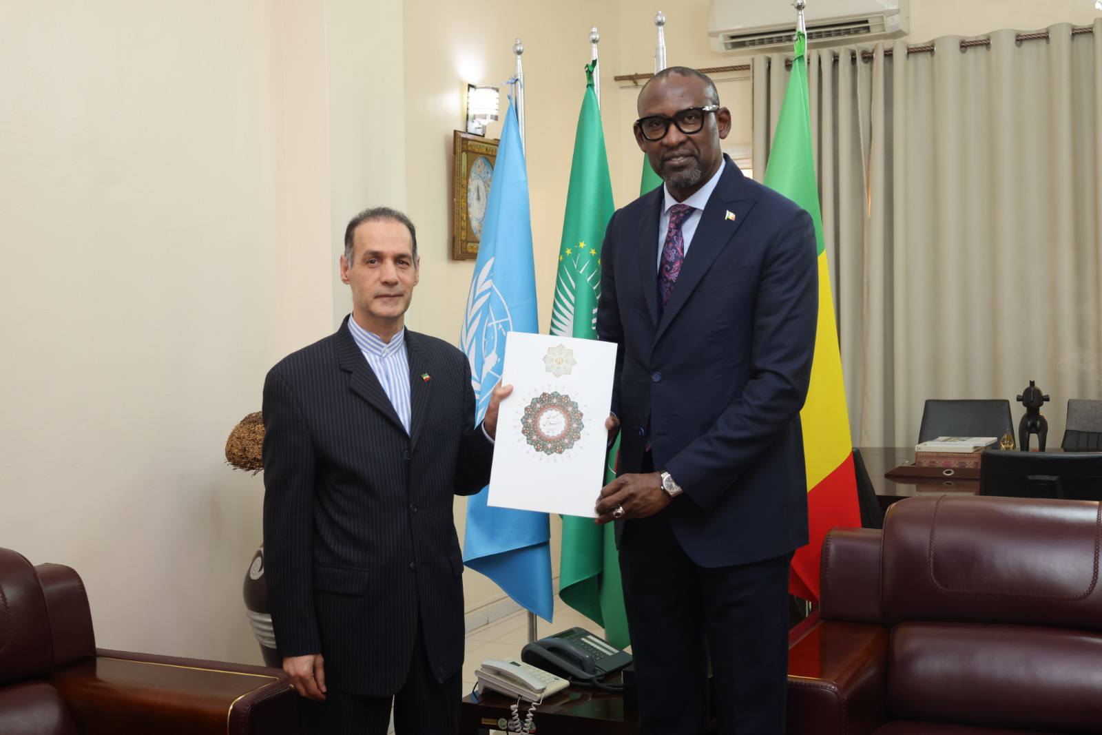 Diplomatie : L'Iran renforce sa présence au Mali avec l'arrivée d'un nouvel Ambassadeur