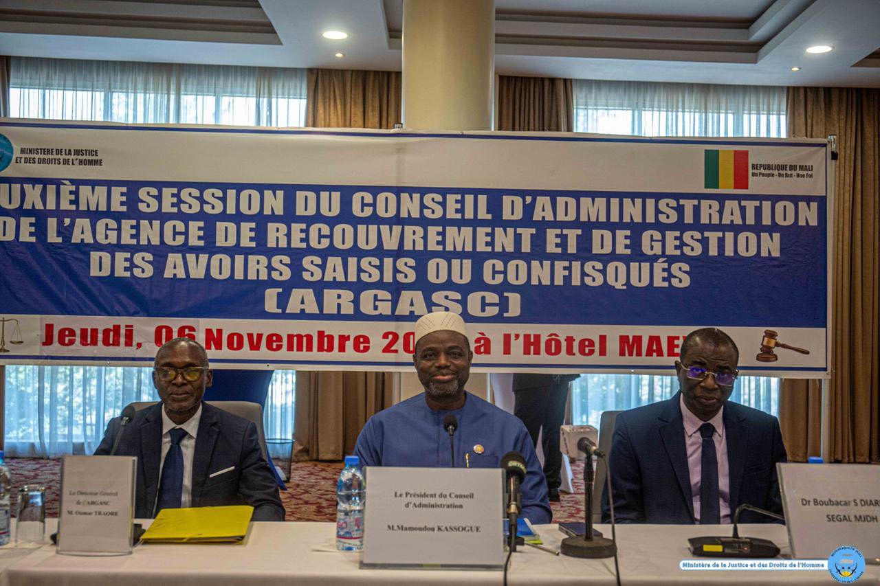 Justice : L'ARGASC renforce son rôle dans la lutte contre la criminalité financière