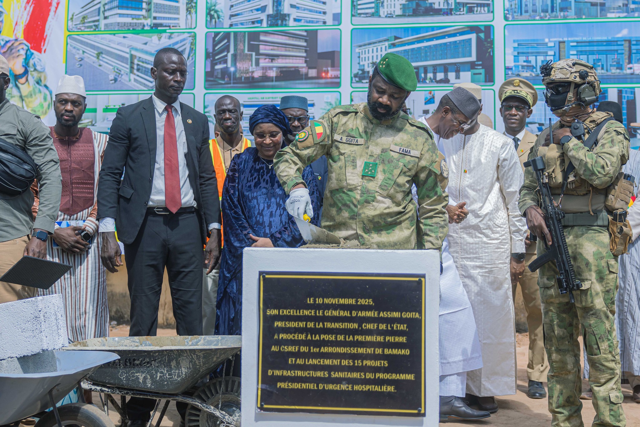 Santé : Le Président Goïta lance un vaste projet de modernisation hospitalière au Mali