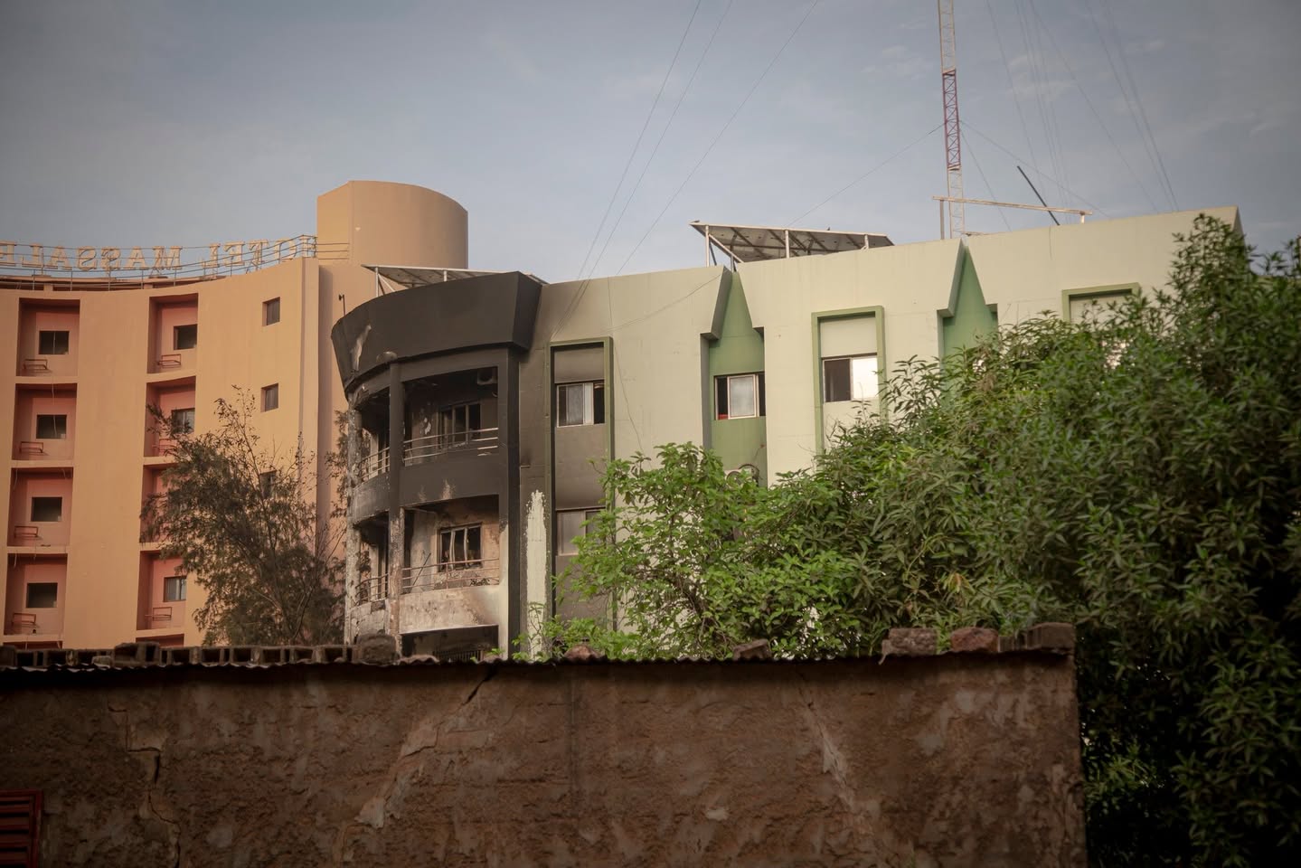 Siège de Kafo Jiginew : un incendie maîtrisé grâce à la Protection Civile