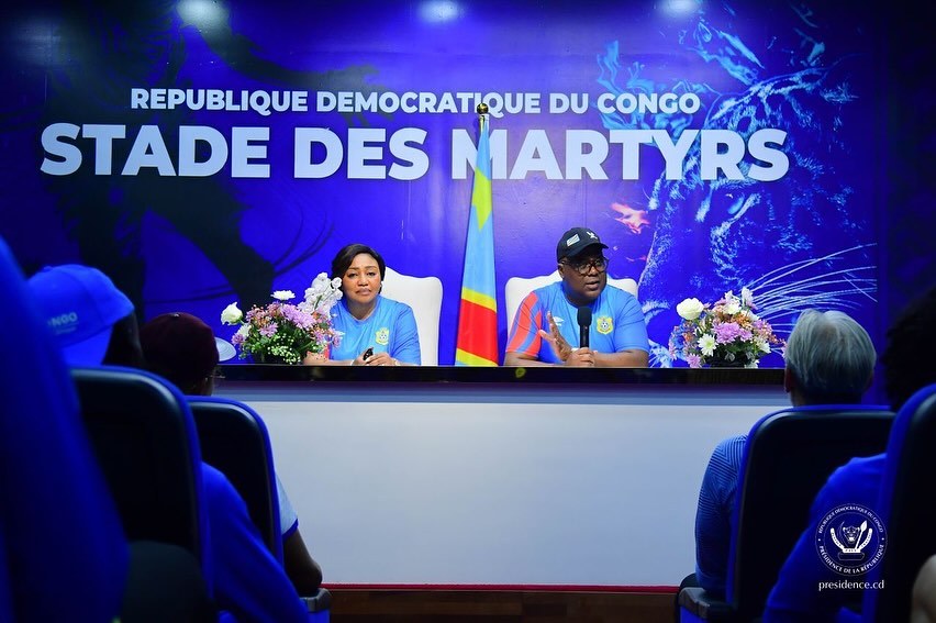 Football : Les Léopards de la RDC accueillis triomphalement à Kinshasa après leur qualification aux barrages du Mondial 2026