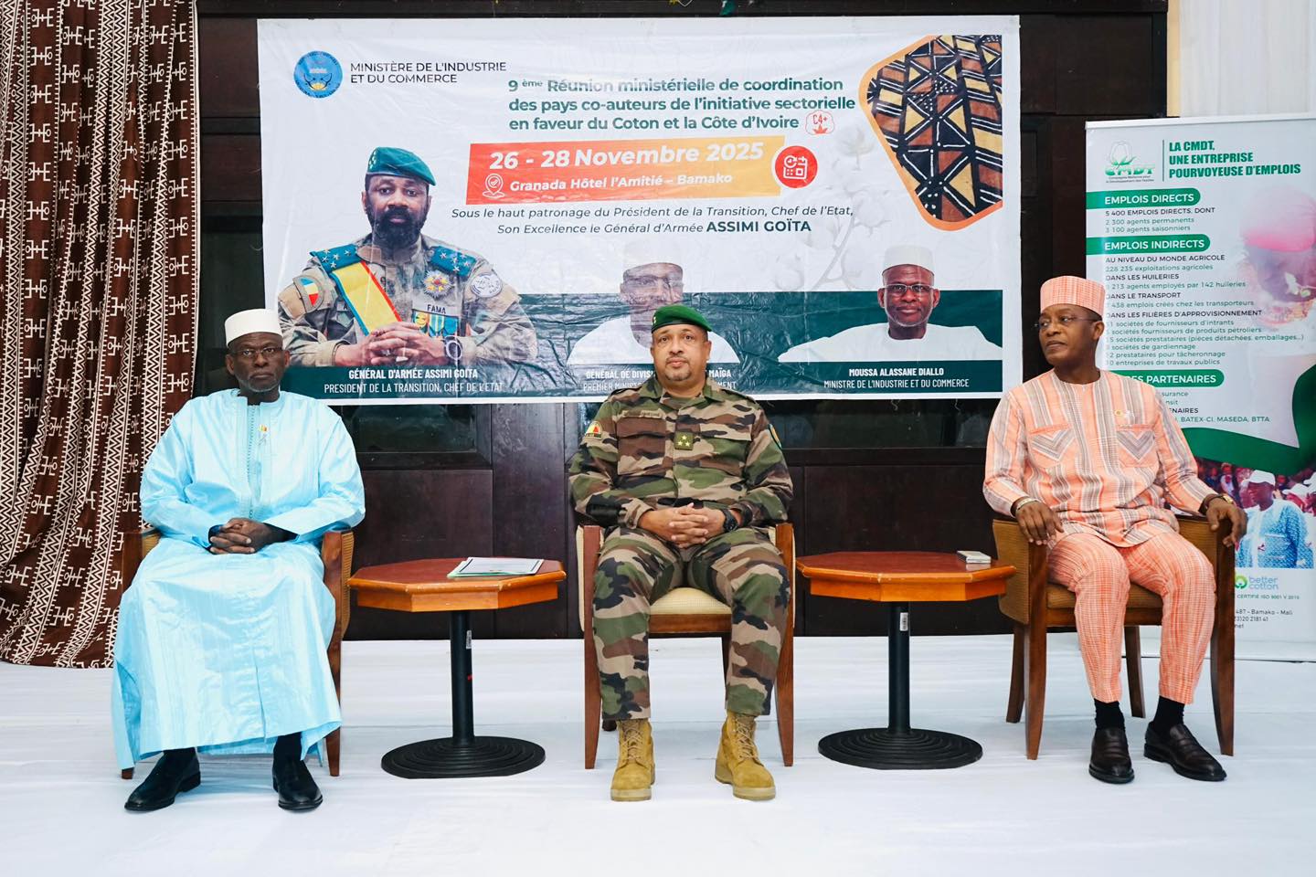 Coton : Bamako accueille la 9ᵉ Réunion des ministres du C4+ pour défendre les intérêts des producteurs