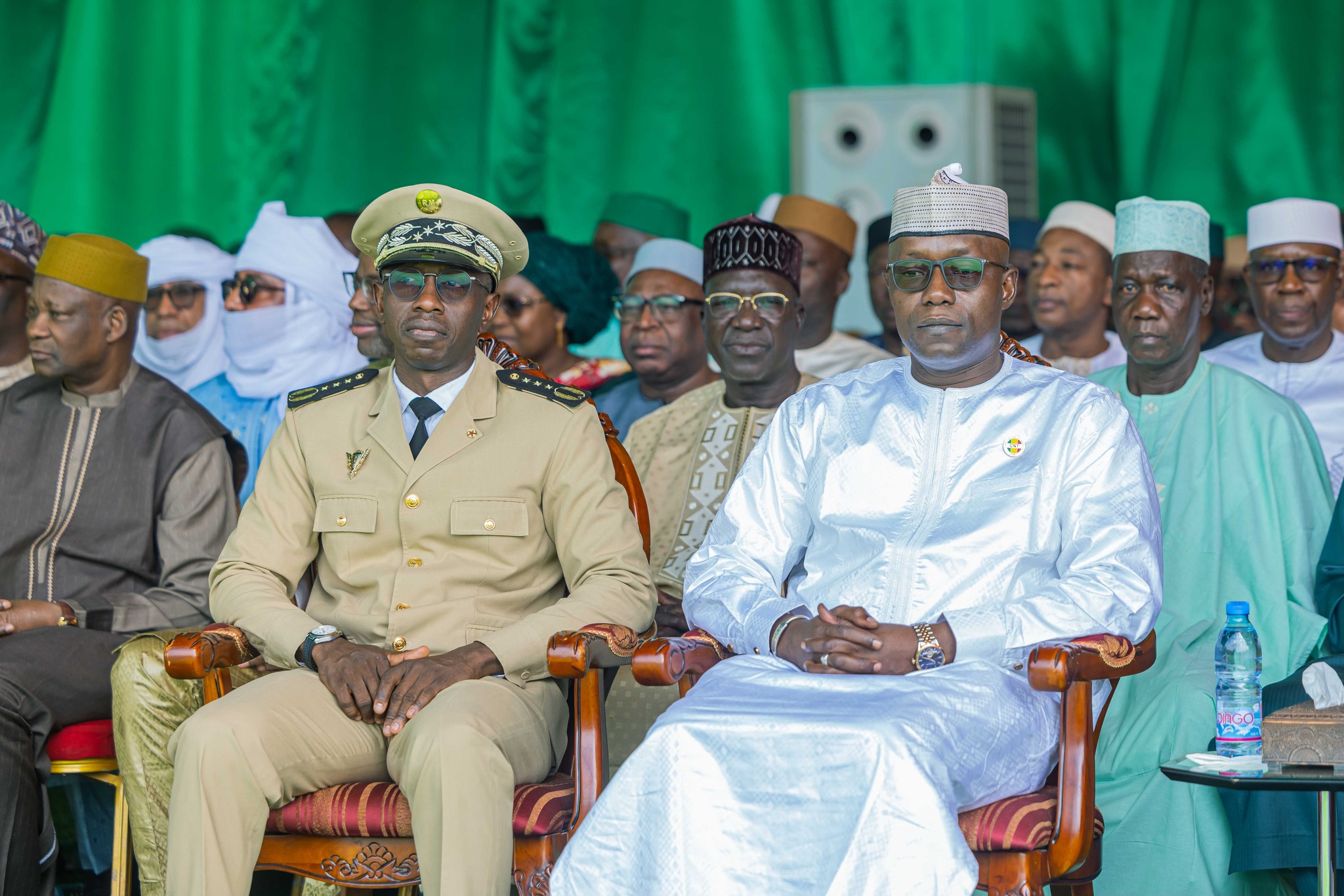 Koulikoro : le Général Malick Diaw (CNT) honore la 47ᵉ promotion de l'EMIA, son ancienne école