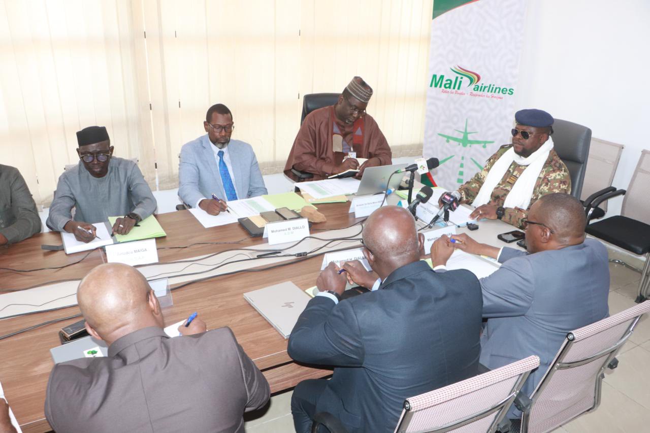Mali Airlines : Le Conseil d'Administration se réunit pour accélérer l'opérationnalisation de la compagnie nationale
