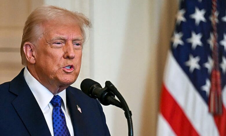 Trump accuse de “trahison” les médias qui questionnent sa santé