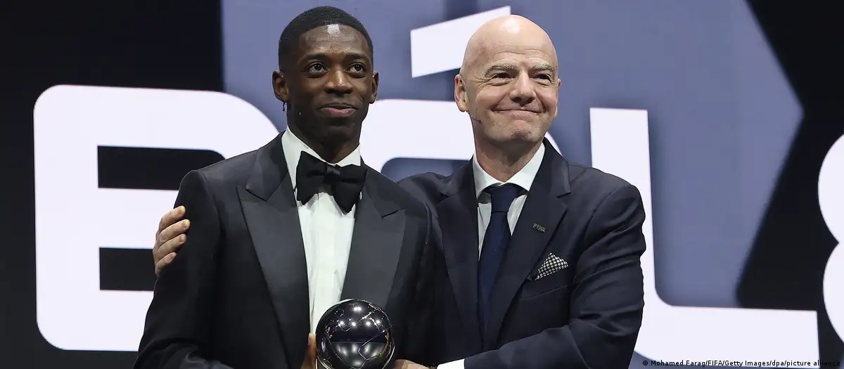 Officiel: Ousmane Dembélé remporte le trophée FIFA-The Best 2025 !