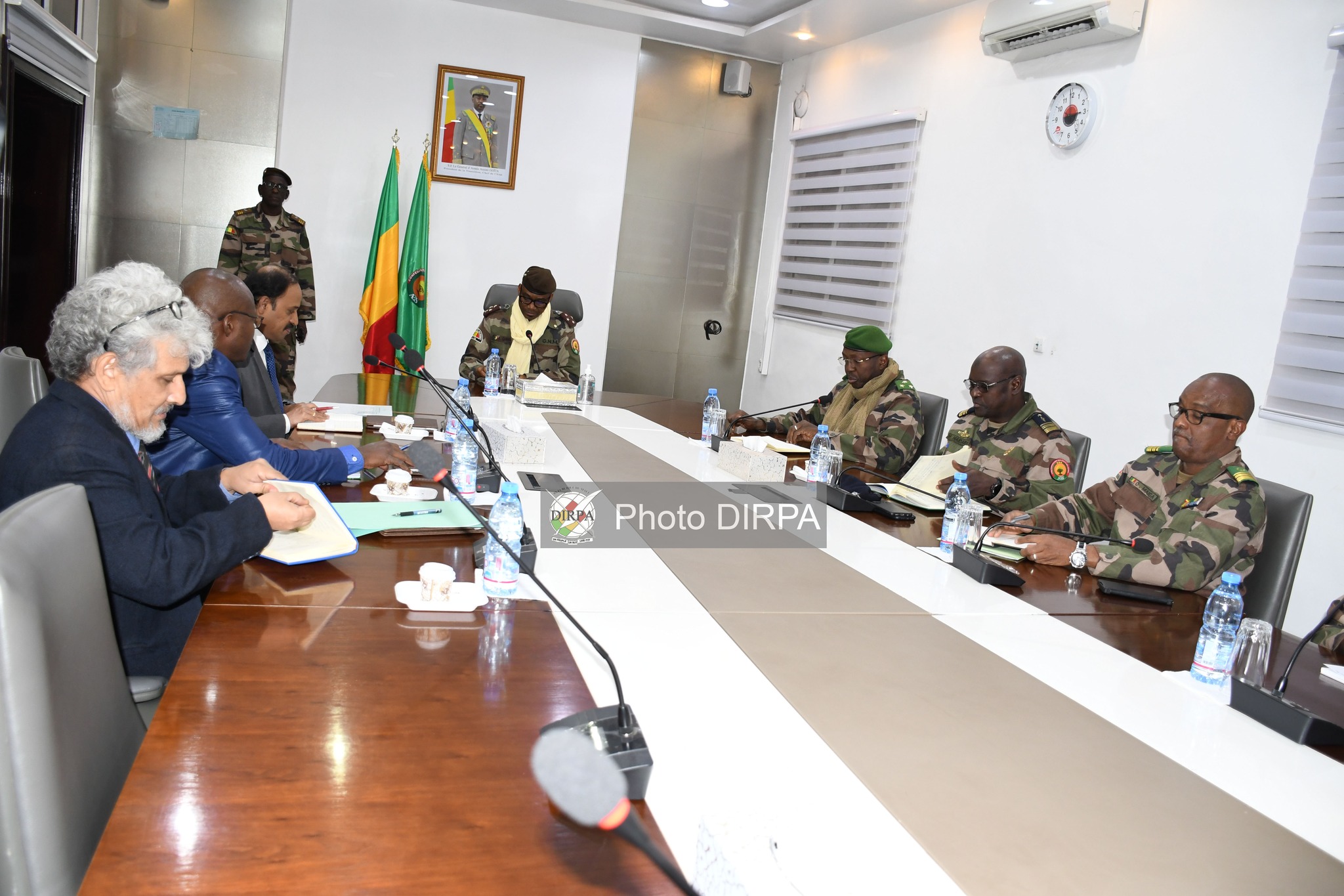 MDAC : Le Général Sadio Camara reçoit l’Ambassadeur de l’Inde au Mali