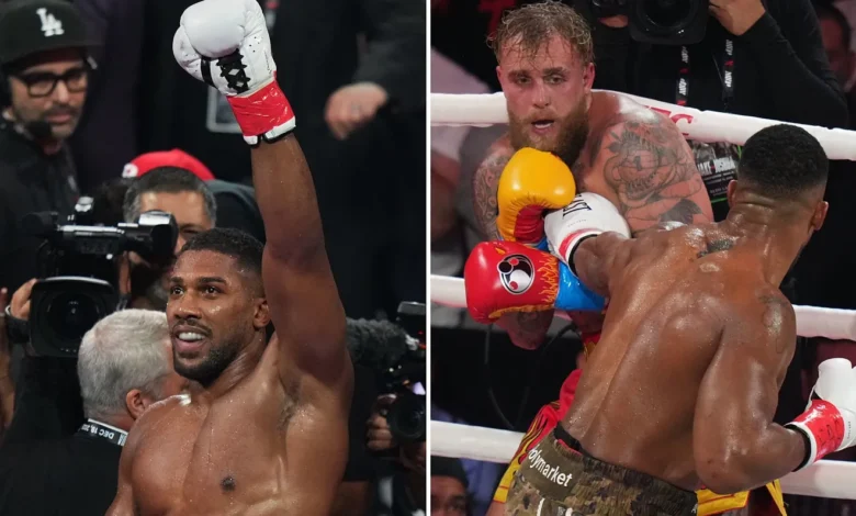 Boxe Anthony Joshua retrouve la mère de Jake Paul pour s’excuser personnellement d’avoir cassé la mâchoire de son fils